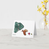 Funny Cartoon Geburtstagskarte Karte (Gelbe Blume)