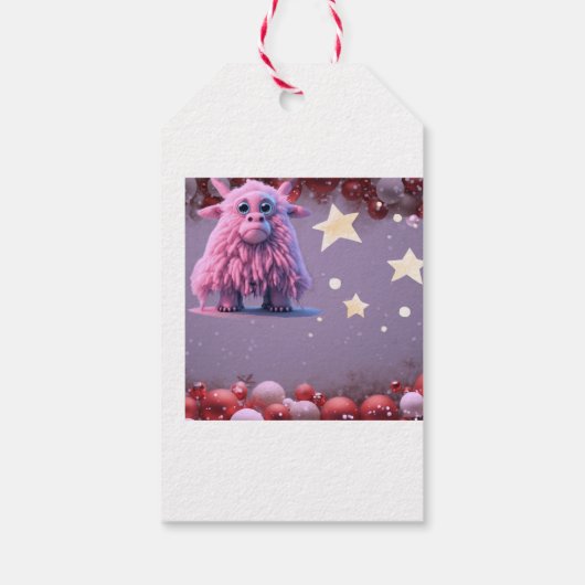 Funny Cartoon Geschenkanhänger (Rückseite)