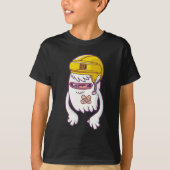 Funny Cartoon ghoul Gespenst T-Shirt (Vorderseite)