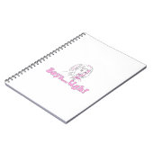 Funny Cartoon Girl Meme - "Jungs.. Ugh!" Notizblock (Linke Seite)