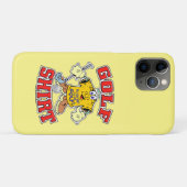 Funny Cartoon Golf Shirt Geschenk für Golfer Case-Mate iPhone Hülle (Rückseite (Horizontal))