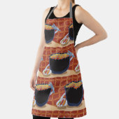 Funny Cartoon GRILLEN Grill mit Tongs und Skewers Schürze (InSitu)