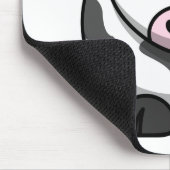 Funny Cartoon Kuh Süße Tier Mousepad (Ecke)