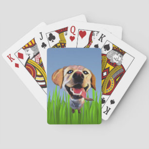 Funny Cartoon Labrador Retriever Card Deck Spielkarten