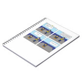Funny Cartoon Notebook Notizblock (Linke Seite)