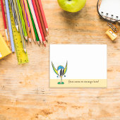 Funny Cartoon Notes | Name/Text hinzufügen Post-it Klebezettel