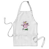 Funny Cartoon Piggy Bank Loss Geld Schürze (Vorne)