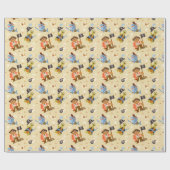 Funny Cartoon Pirates Geschenkpapier (Flach)