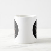 Funny Cartoon Podencos Black Kaffeetasse (Mittel)