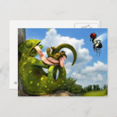 Funny Cartoon Postcard Postkarte (Vorne/Hinten)