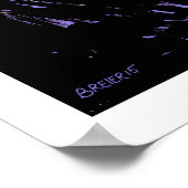 Funny Cartoon Poster - Alte Hag-Illusion (Ecke)