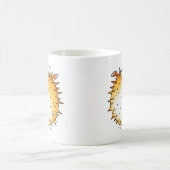 Funny Cartoon Puffer Fish Design Kaffeetasse (Mittel)