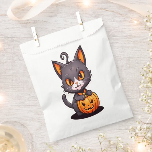 Funny Cartoon Pumpkin Geschenktütchen (Ausgeschnitten)