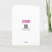 Funny Cartoon Senioren Ermäßigung Alter Geburtstag Karte (Rückseite)