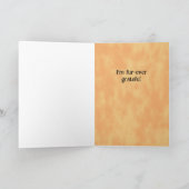 Funny Cartoon Shih Tzu Dog Pun Danke Karte (Innenseite)