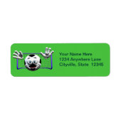 Funny Cartoon Soccer Ball (Vorne)