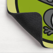 FUNNY CARTOON SQUIRREL MAUSPAD (Ecke)