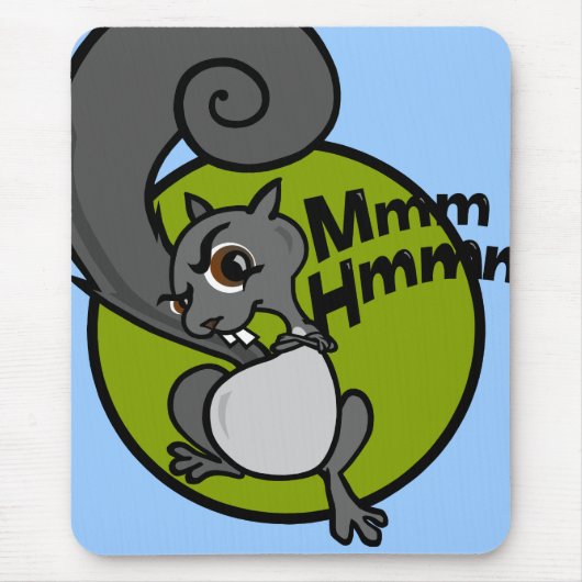 FUNNY CARTOON STILE SQUIRREL MAUSPAD (Vorne)