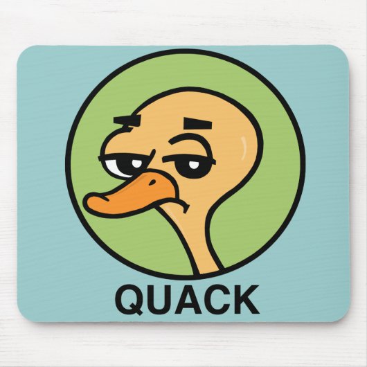 FUNNY CARTOON STYLE DUCK MOUSE PAD MOUSEPAD (Vorne)