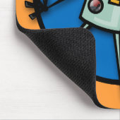 FUNNY CARTOON STYLE ROBOT MOUSE PAD MOUSEPAD (Ecke)