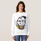 Funny Cartoon Sweatshirt (Vorne ganz)