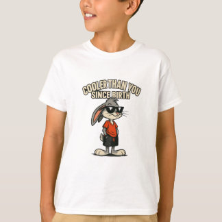 Funny Cartoon T-Shirt|Cool Bunny T - Shirt