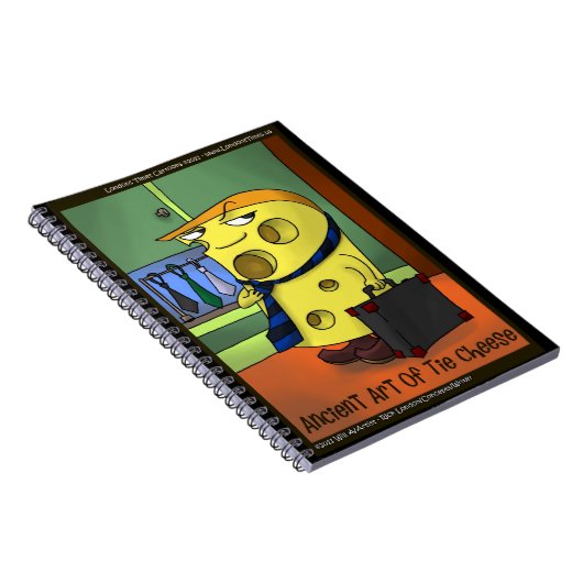 Funny Cartoon Tai Chi Spiral Notebook Notizblock (Rechte Seite)