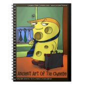 Funny Cartoon Tai Chi Spiral Notebook Notizblock (Vorderseite)