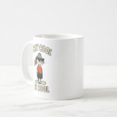 Funny Cartoon Tierische Tasse (Vorderseite Links)