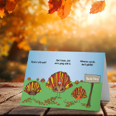 Funny, Cartoon Türkei Erntedank Urlaub Karte