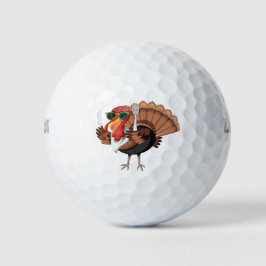 Funny Cartoon Türkei Golfball