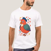 Funny Cartoon Türkei T-Shirt (Vorderseite)