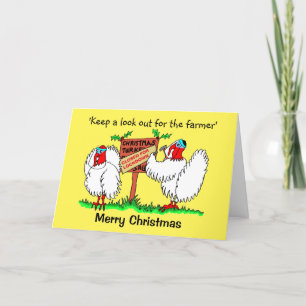 Funny Cartoon Turkeys Weihnachten