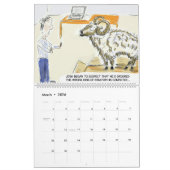 Funny Cartoon über das Leben Kalender (Mär 2026)