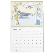 Funny Cartoon über das Leben Kalender (Jan 2027)