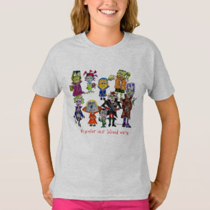 Funny Cartoon Vampires T - Shirt