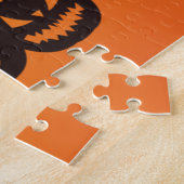 Funny Carved Halloween Pumpkin Quartett Puzzle (Seite)