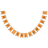 Funny Carved Halloween Pumpkin Quartett Wimpelkette (Alle)