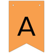 Funny Carved Halloween Pumpkin Quartett Wimpelkette (Zweite Fahne)