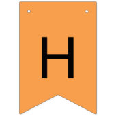 Funny Carved Halloween Pumpkin Quartett Wimpelkette (Erste Fahne)