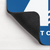 Funny Carwash Sign Mousepad (Ecke)