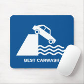 Funny Carwash Sign Mousepad (Mit Mouse)