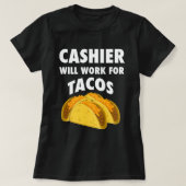 Funny Cashier Geschenkhemd T-Shirt (Design vorne)