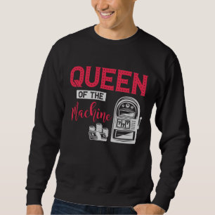 Funny Casino Gambling Quay Geldautomat Sweatshirt