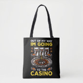 Funny Casino Gambling Spaß Spielplatz Poker Tasche (Vorderseite)