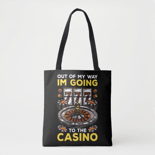 Funny Casino Gambling Spaß Spielplatz Poker Tasche (Vorderseite)