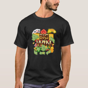 Funny Casino Grosses Gewinnspiel T-Shirt