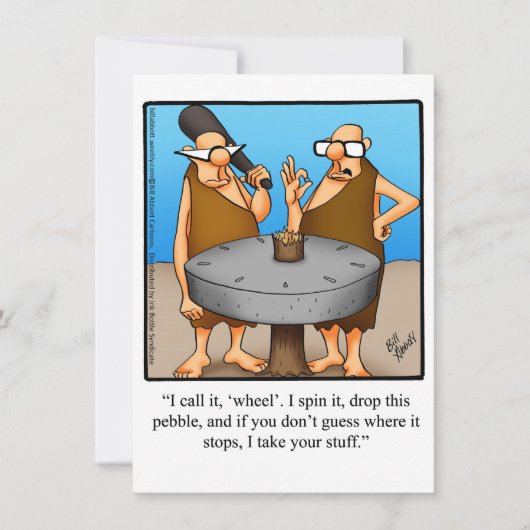 Funny Casino Night Party Einladung (Vorderseite)