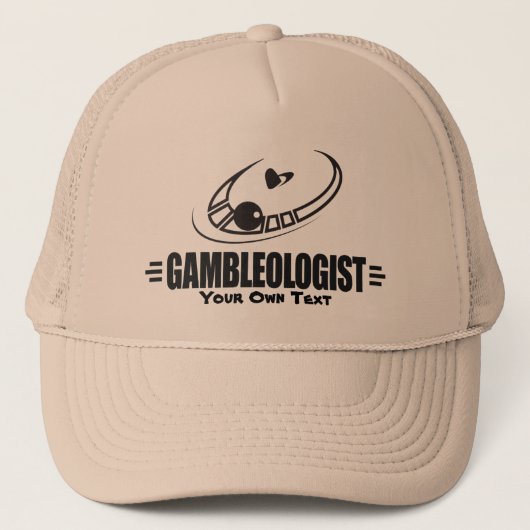 Funny Casino Truckerkappe (Vorderseite)