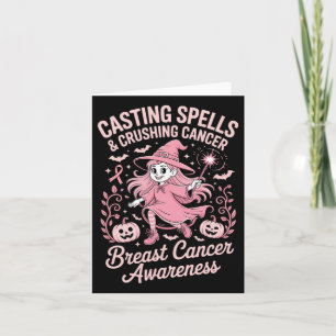 Funny Casting Zauber und Crushing Cancer Hexal Karte